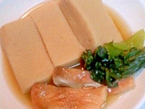 赤魚と高野豆腐の煮もの